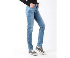 Wrangler Boyfriend Mėlyni Džinsai W W27M9194O