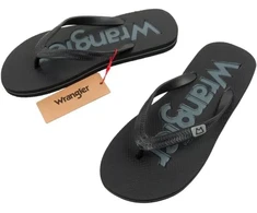 Wrangler vyriški flip-flop'ai Cole Flipflop juodos