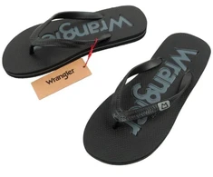 Wrangler vyriški flip-flop'ai Cole Flipflop juodos