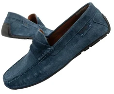 Wrangler vyriški zomšiniai mokasinai Maifield, tamsiai mėlyni