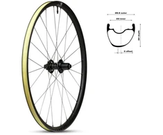 WTB Galinis ratas CZR i23x700 142x12 24 6 varžtų Shimano