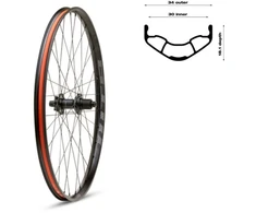 WTB PROTERRA i30x29'' galinis 148x12 32 6 varžtų SMS