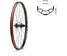 WTB PROTERRA i30x29'' galinis 148x12 32 6 varžtų SMS