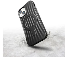 X-Doria Raptic Clutch MagSafe dėklas iPhone 14, juodas