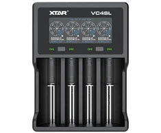 XTAR įkroviklis cilindriniams akumuliatoriams Li-Ion/Ni-MH/Ni-CD 18650 VC4SL