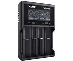 XTAR įkroviklis cilindriniams akumuliatoriams Li-Ion/Ni-MH/Ni-CD 18650 VC4SL