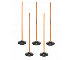 Yakimasport Yakima lazdų slalomo kliūčių ruožas 100 cm 100871 oranžinis