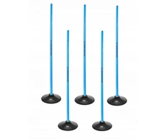 Yakimasport Yakima slalomo kliūčių ruožo lazdelės, 100 cm, 100870, mėlynos