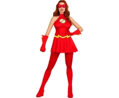 Žaibo (The Flash) kostiumas moterims – DC Comics
