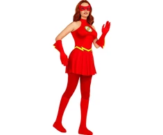 Žaibo (The Flash) kostiumas moterims – DC Comics