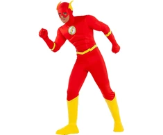 Žaibo (The Flash) kostiumas vyrams – DC Comics