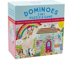 Rock Žaidimas domino-dėlionė 2in1, Vaivorykštės fėja