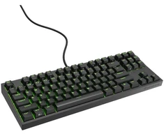 Ausinės Žaidimų klaviatūra GENESIS Thor 404 TKL, USB, QWERTY (amerikietiška tarptautinė), juoda