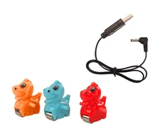Lean Toys Dinozaurų Čiuožyklos Žaidimų Rinkinys su Šviesomis ir Garsais