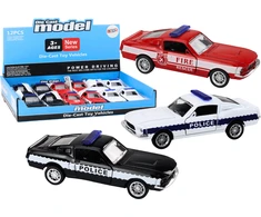 Lean Toys Mašinėlė Police Car Fire Department Privileged Vehicles 1:32 Mix
