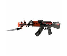 Lean Toys Žaislinis AK 47 automatas 45 cm