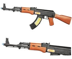 Lean Toys Žaislinis AK-47 Automatas su Šviesos ir Garso Efektais, 68,5 cm