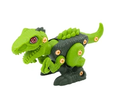 Lean Toys Dinozauras su žaliu gręžtuvu