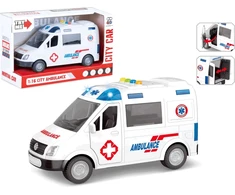 Žaislinis greitosios pagalbos automobilis su garsais Artyk, 22 cm