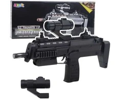 Lean Toys Žaislinis šautuvas su šviesų ir garso efektais, 41 cm