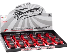 Lean Toys Raudonas sportinis automobilis 1:32