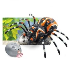 Žaislinis voras tarantulas su nuotoliniu valdymu – džiaugsmui ir kūrybiškiems nuotykiams.