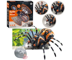 Žaislinis voras tarantulas su nuotoliniu valdymu – džiaugsmui ir kūrybiškiems nuotykiams.