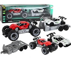 Automobilių rinkinys Lean Toys