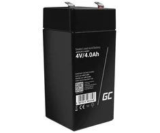 Žalias CELL GEL/AGM akumuliatorius AGM37 4V 4Ah
