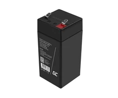 Žalias CELL GEL/AGM akumuliatorius AGM37 4V 4Ah