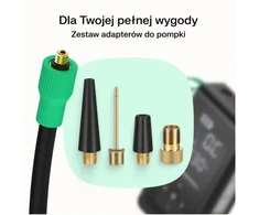 Žalias CELL IŠORINĖ BATERIJA / BOOSTER / AUTOMOBILINIS UŽVEDIKLIS / ORO KOMPRESORIUS POWERBOOST AIR 8000MAH 1000A - SU KOMPRESORIUMI