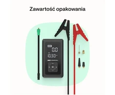 Žalias CELL IŠORINĖ BATERIJA / BOOSTER / AUTOMOBILINIS UŽVEDIKLIS / ORO KOMPRESORIUS POWERBOOST AIR 8000MAH 1000A - SU KOMPRESORIUMI