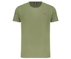 Žalias T-SHIRT MĘSKI Z KRÓTKIM RĘKAWEM NORWEGIA 1963