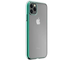 Žalias telefono dėklas Devia Glimmer iPhone 11 Pro Max