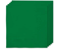 Žalios servetėlės 33 x 33 cm – Vakarėlio dekoracijos