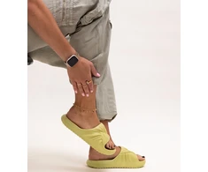Žalios spalvos putplasčio šlepetės