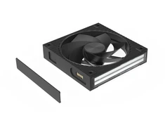 Zalman ZM-DF120R 120 mm atvirkštinis ARGB ventiliatorius, juodas