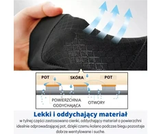 Zamst RK-1 Plus Dešinysis kelio įtvaras bėgikams - 6828