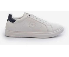 Žemi vyriški sportbačiai Eco Leather Big Star NN174282 Baltas
