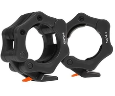 Užraktai štangai HMS ZG1000B, juodi, 2pcs.