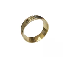 Žiedas, skirtas paviršiniam šviestuvui, šlifuoto aukso sp., 58mm, RFL G 154