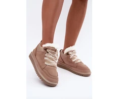 Žieminiai aulinukai su dirbtiniu kailiu Step in style