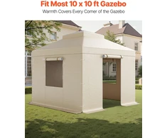 VEVOR Žiemos tente pavėsinei 3.05 x 3.05 m