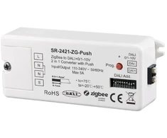 ZIGBEE DALI / 0/1-10V signalo keitiklis su PUSH-DIM funkcija