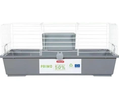 Graužikų Narvas - Zolux Primo 80 cm - Baltas ir Pilkas