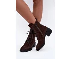 Zomšos imitacijos aulinukai su kulnu Step in style