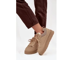 Zomšos imitacijos sportbačiai Step in style