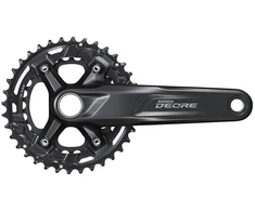 Priekinis žvaigždžių blokas Shimano DEORE FC-M4100-B2 / 2x10 pav. / 36-26T / 175 mm