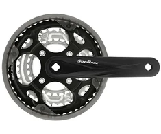 Priekinio žvaigždžių blokas SunRace FCM300 48x38x28T 170mm 6/7/8-speed su CG