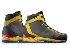 Žygio batai La Sportiva Trango Tech Leather GTX, juodi ir geltoni